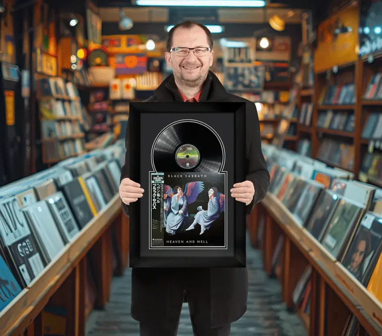 man in record store sabbath 1