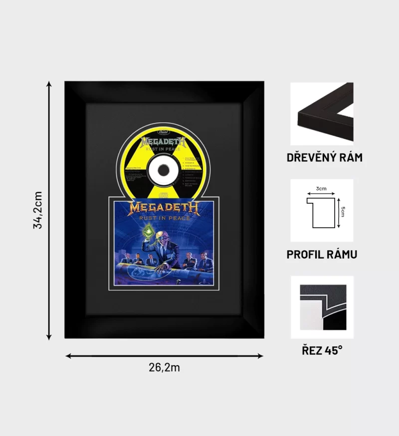 rám na digipack rozměry