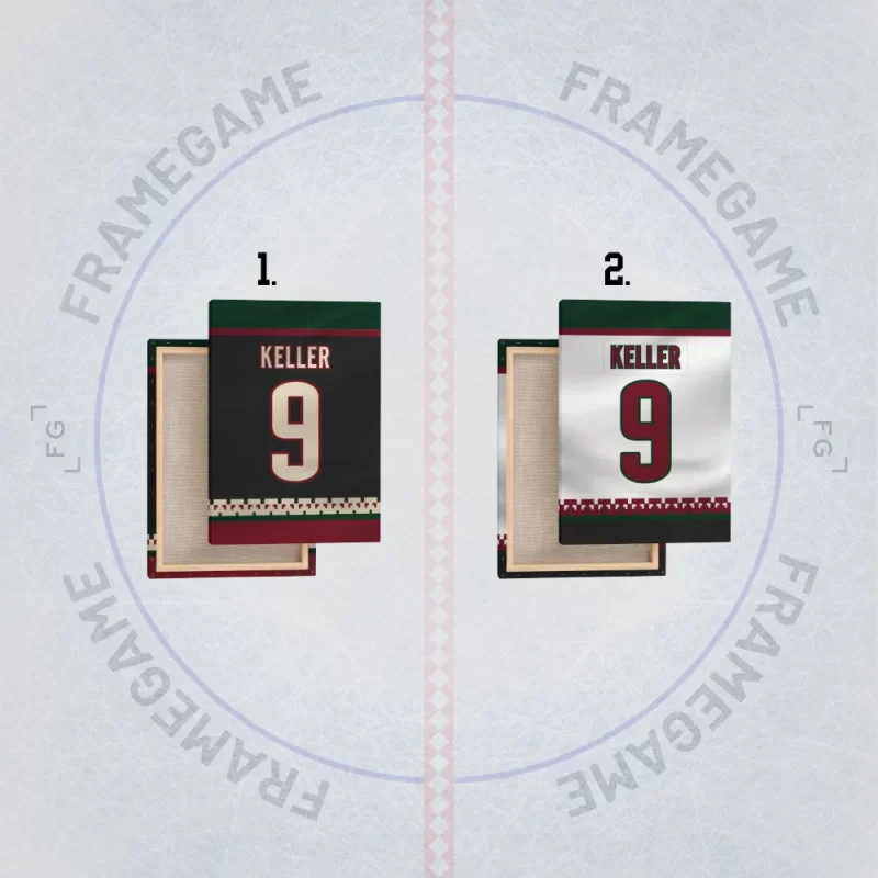 arizona coyotes dres na plátně