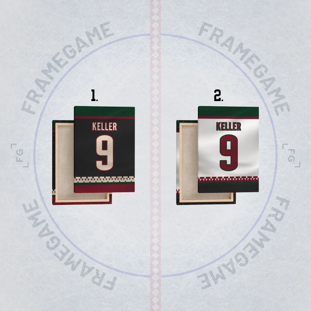 arizona coyotes dres na plátně