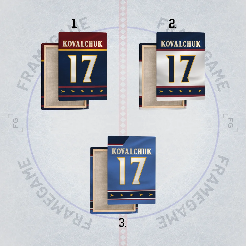atlanta thrashers dres na plátně