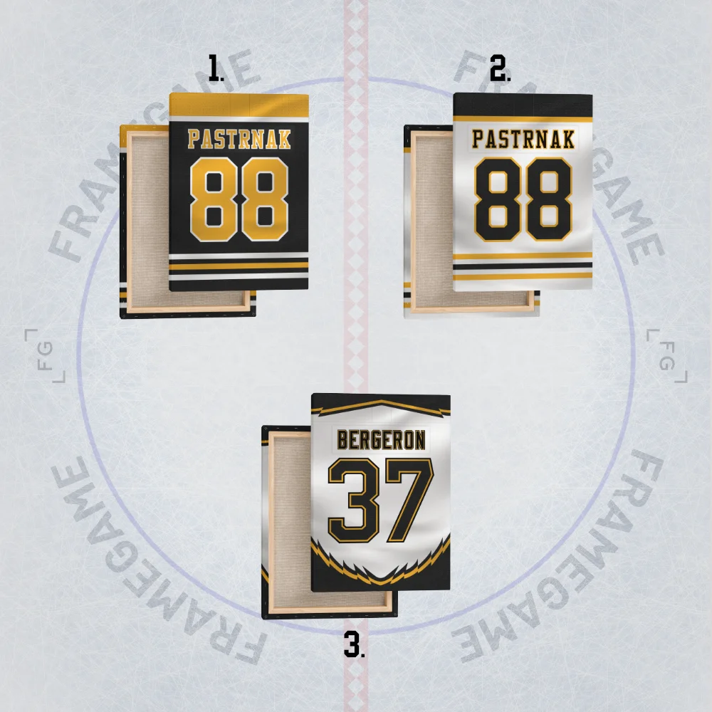 boston bruins dres na plátně