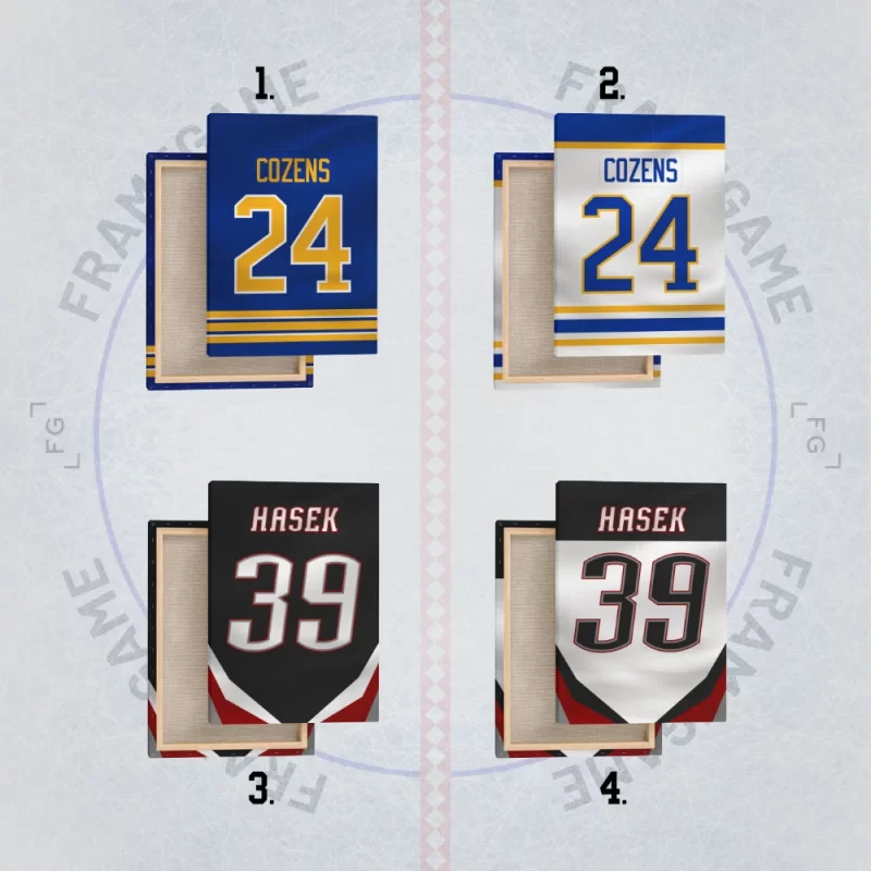 buffalo sabres dres na plátně