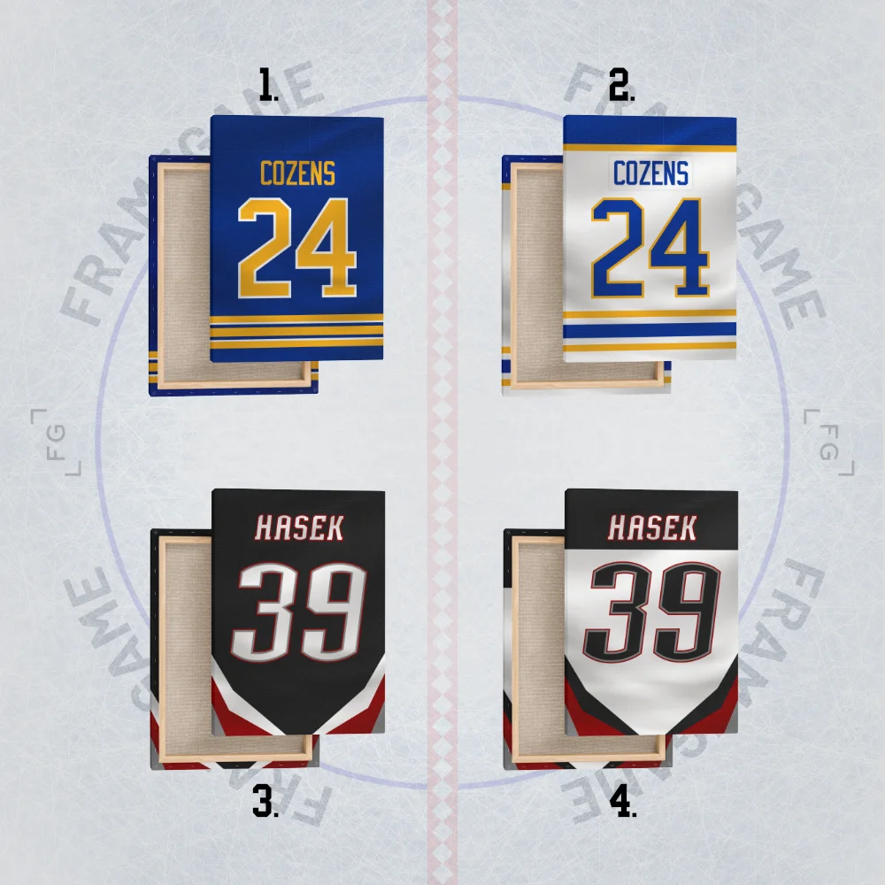 buffalo sabres dres na plátně