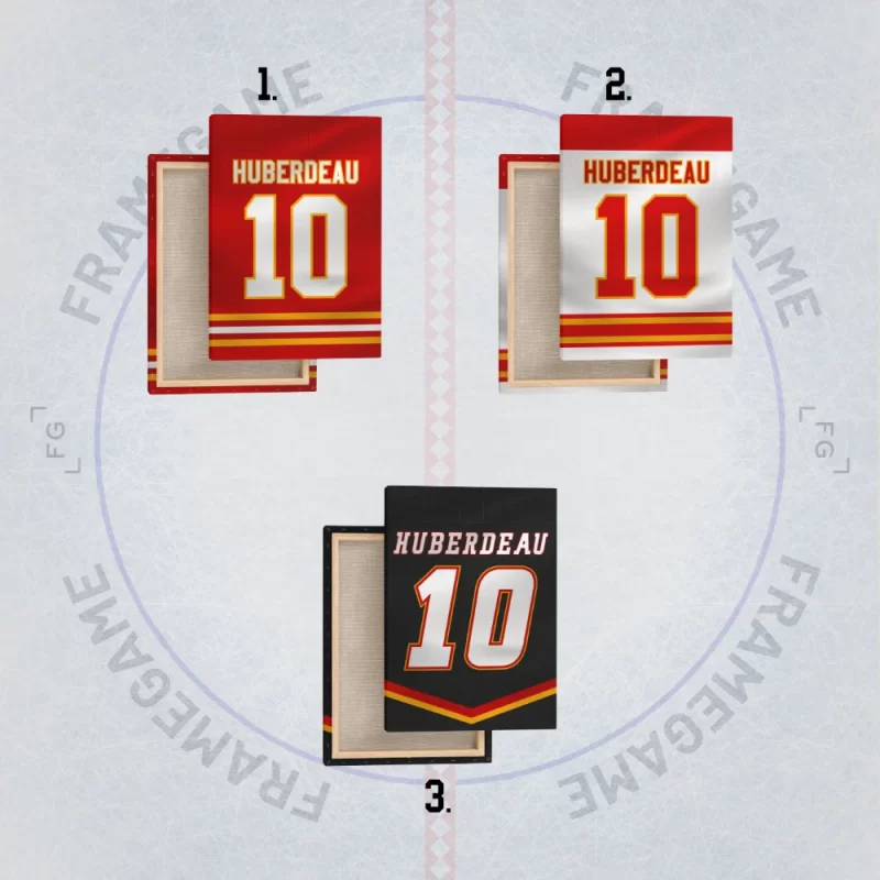 calgary flames dres na plátně