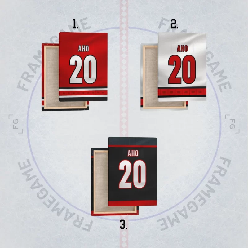 carolina hurricanes dres na plátně