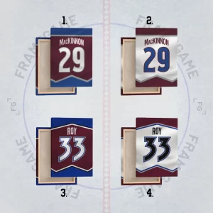 colorado avalanche dres na plátně