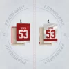 detroit red wings dres na plátně