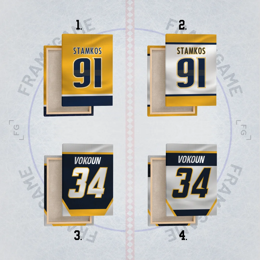 nashville predators dres na plátně