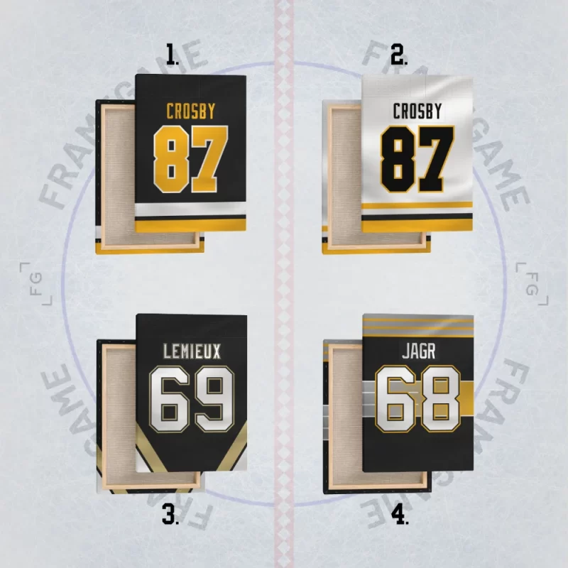 pittsburgh penguins dres na plátně