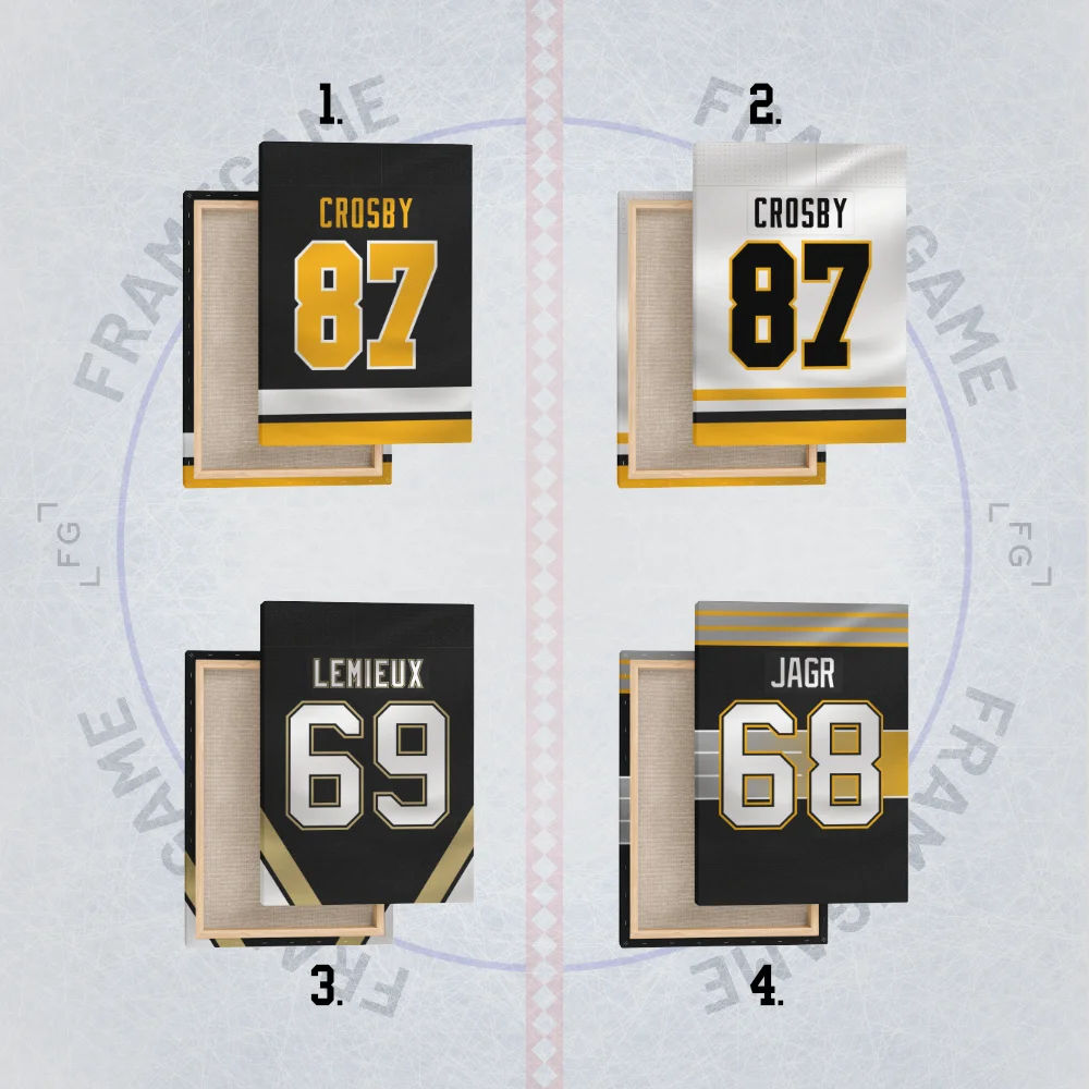 pittsburgh penguins dres na plátně