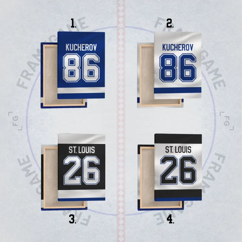 tampa bay lightning dres na plátně