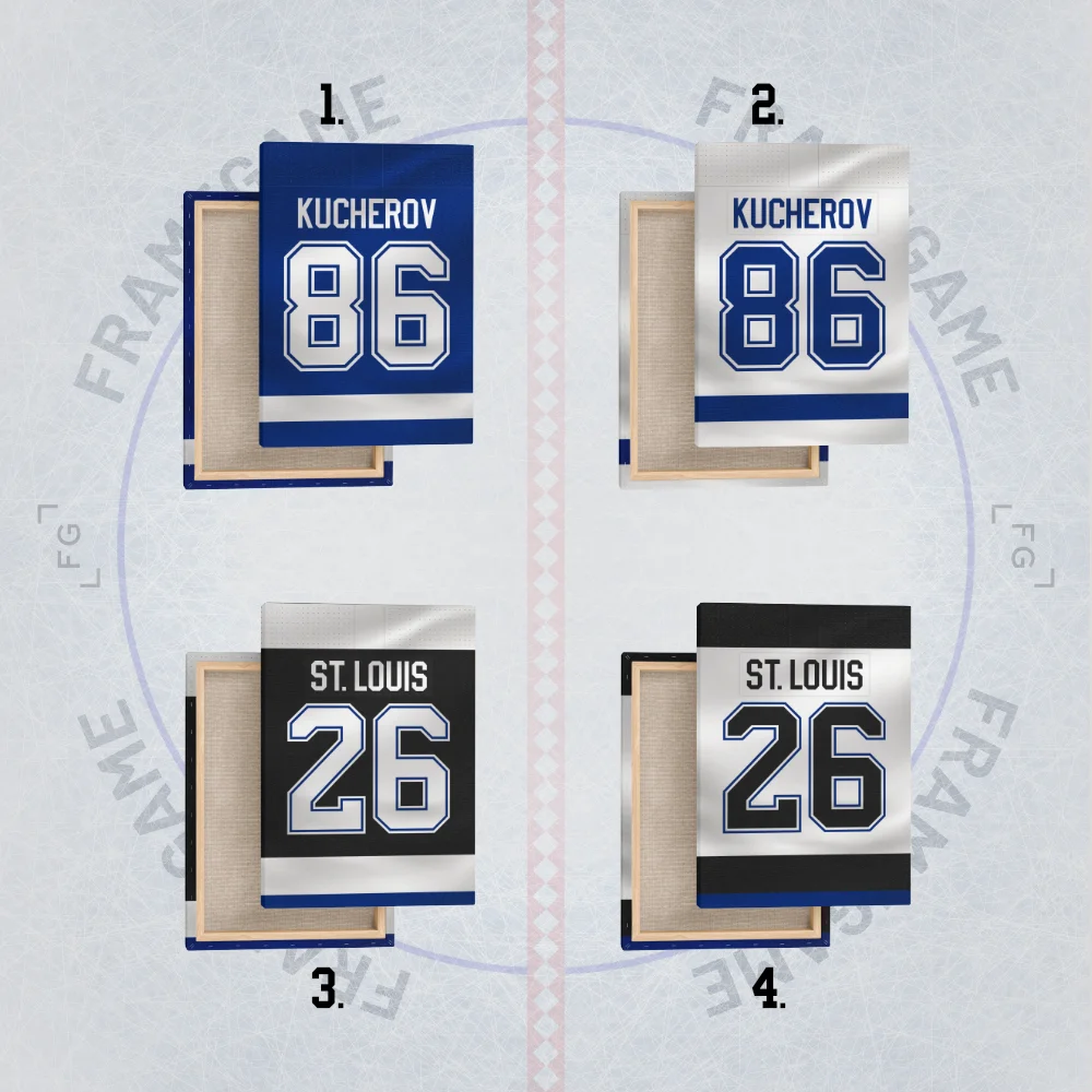 tampa bay lightning dres na plátně