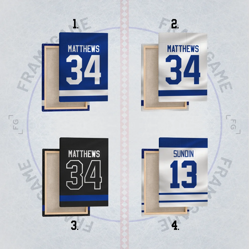 toronto maple leafs dres na plátně