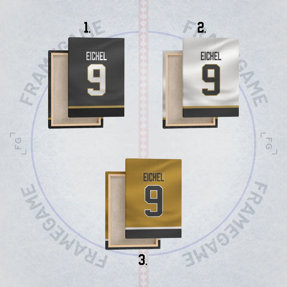 vegas golden knights dres na plátně