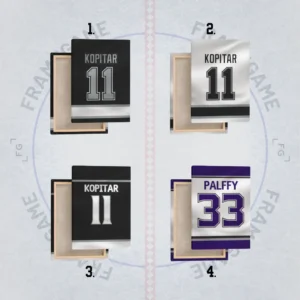 Los Angeles Kings dres na plátně